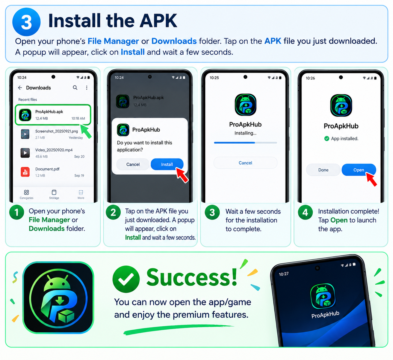 Install APK File